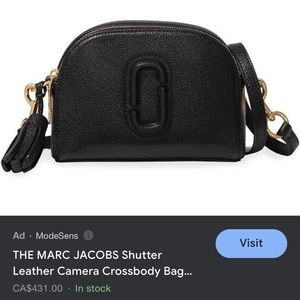 Authentic Marc Jacobs Shutter Crossbody